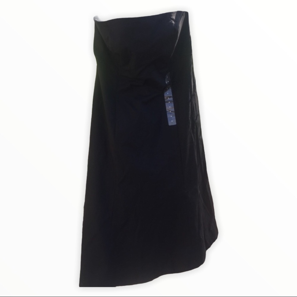 Gap outlet strapless black sundress
